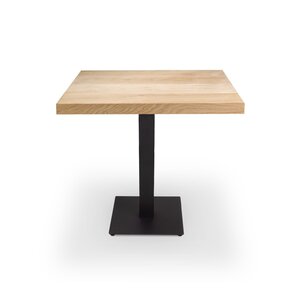 Bistrotisch Eiche - quadratisch - 4 cm - A-Qualität - breite Lamellen