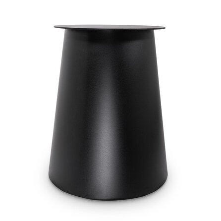 Säulengestell Metall (groß) - schwarz - 60 cm - 72 cm hoch - Zentrales Esstischgestell (Säulenfuß / Mittelfuß) aus beschichtetem Stahl Säulengestell Metall (groß) - schwarz - 60 cm - 72 cm hoch - Zentrales Esstischgestell (Säulenfuß / Mittelfuß) aus beschichtetem Stahl