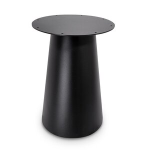 Säulengestell Metall (klein) - schwarz - 50 cm - 73 cm hoch