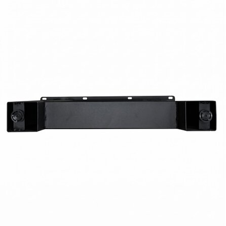 Metall-Couchtischbeine in A-Form schwarz - 2er-Set - Profil 8x8 cm - 55 cm breit - 40 cm hoch - Tischkufen aus pulverbeschichtetem Stahl, RAL 9005