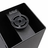 Metall-Bankbeine in A-Form schwarz - 2er-Set - Profil 6x6 cm - 32 cm breit - 42 cm hoch - Sitzbank-/Esstischbank-Beine aus pulverbeschichtetem Stahl, RAL 9005
