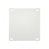 Metall-Tischbeine in Blockform weiß -4 einzelne Tischbeine im Set - Profil 6x6 cm - 72 cm hoch - Esstischbeine / Schreibtischbeine aus pulverbeschichtetem Stahl, RAL 9016
