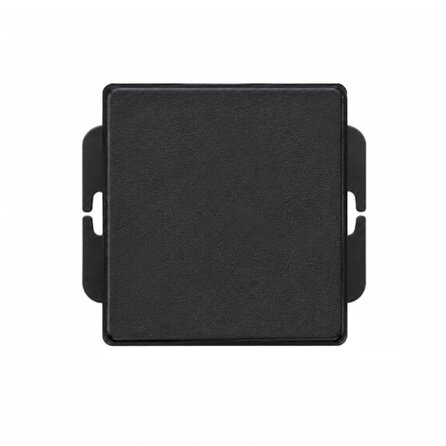 Metall-Couchtischbeine in Blockform schwarz -4 einzelne Tischbeine im Set - Profil 8x8 cm - 40 oder 43 cm hoch - Couchtisch-Beine aus pulverbeschichtetem Stahl, RAL 9005