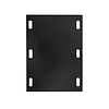 V-Tischgestell - schwarz - Profil 5x15 cm - 60x120 cm - 73 cm hoch - Esstischgestell (Mittelfuß) in V-Form aus pulverbeschichtetem Stahl, RAL 9005