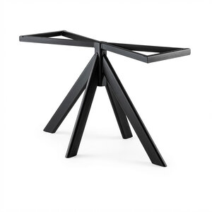 Pyramiden-Tischgestell Metall - schwarz - 4x10 cm - 73 cm hoch