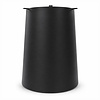 Säulen-Tischgestell Metall - schwarz -   Ø 65 cm - 72 cm hoch - Esstischgestell (Mittelfuß) aus pulverbeschichtetem Stahl, RAL 9005