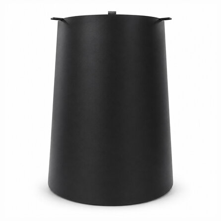 Säulen-Tischgestell Metall - schwarz -   Ø 65 cm - 72 cm hoch - Esstischgestell (Mittelfuß) aus pulverbeschichtetem Stahl, RAL 9005