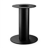Säulen-Tischgestell Metall - schwarz -  Ø 22 cm - Bodenplatte: Ø 60 cm - 72 cm hoch - Esstischgestell (Mittelfuß) aus pulverbeschichtetem Stahl, RAL 9005
