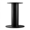 Säulen-Tischgestell Metall - schwarz -  Ø 22 cm - Bodenplatte: Ø 60 cm - 72 cm hoch - Esstischgestell (Mittelfuß) aus pulverbeschichtetem Stahl, RAL 9005