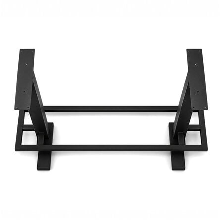 Bartischgestell Metall - schwarz - Profil 8x8 cm - mehrere Größen - 105 cm hoch - Hochtischgestell (Tischfuß) aus pulverbeschichtetem Stahl, RAL 9005
