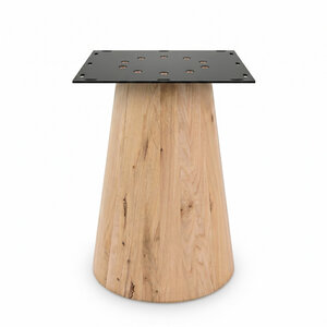 Säulen-Tischgestell Eiche - 73 / 74 cm hoch Säulen-Tischgestell Eiche - 73 / 74 cm hoch