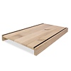Renovierungsstufe Eiche - nach Maß - 2 cm (20 mm) dick - beidseitig angesetzte Vorderkante von 7 cm (2 Stück) - Eichenholz rustikal (B/C) - Leimholz - HF 8-12% Renovierungsstufe Eiche - nach Maß - 2 cm (20 mm) dick - beidseitig angesetzte Vorderkante von 7 cm (2 Stück) - Eichenholz rustikal (B/C) - Leimholz - HF 8-12%