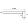 Renovierungsfensterbank Eiche - nach Maß - 2 cm (20 mm) dick - angesetzte Vorderkante 2x6 cm - Eichenholz rustikal (B/C) - Leimholz - HF 8-12% Renovierungsfensterbank Eiche - nach Maß - 2 cm (20 mm) dick - angesetzte Vorderkante 2x6 cm - Eichenholz rustikal (B/C) - Leimholz - HF 8-12%