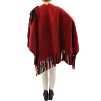 thumb-Poncho Rev. incl. sjaal-6