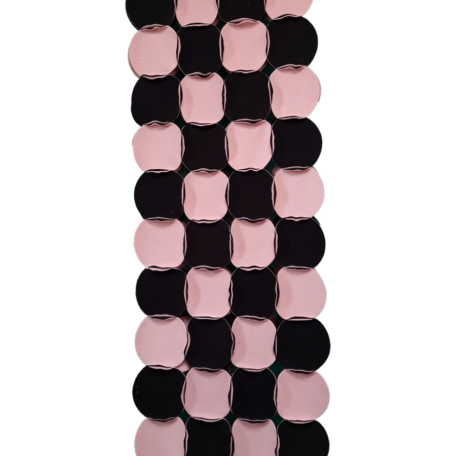 Sjaal cirkels fleece - Copy-3