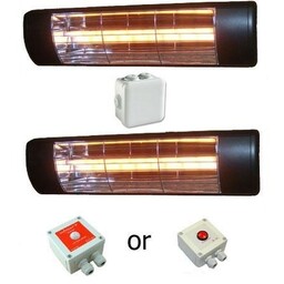 3.0kW Equestrian Single Stall 'Starter' IP55 Heating Kit (Softglow)