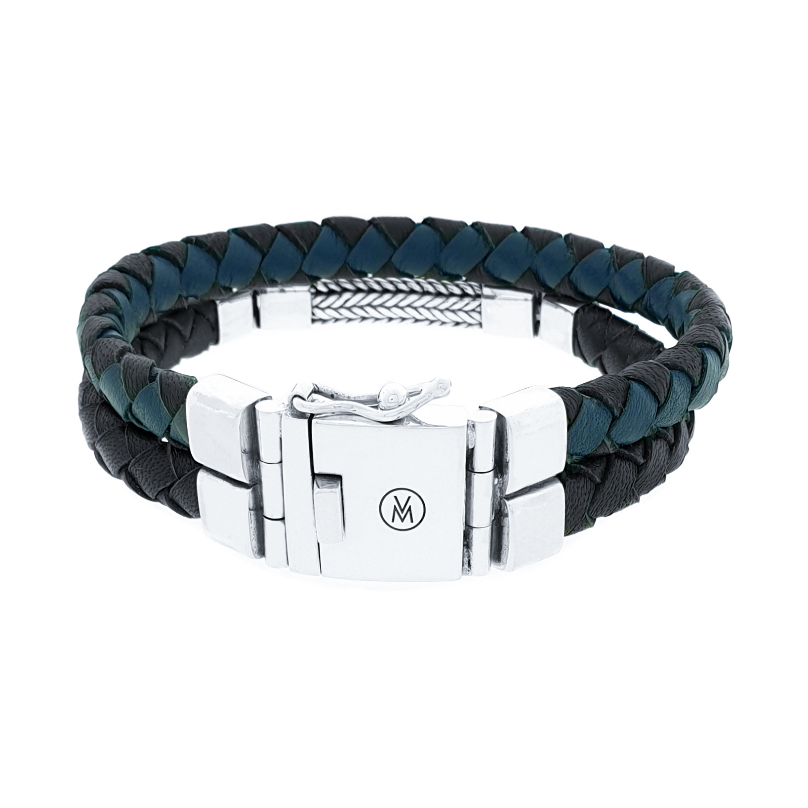 Armband leer - VAN MISPELAAR - 925\u0026Leather 205036 - VAN MISPELAAR