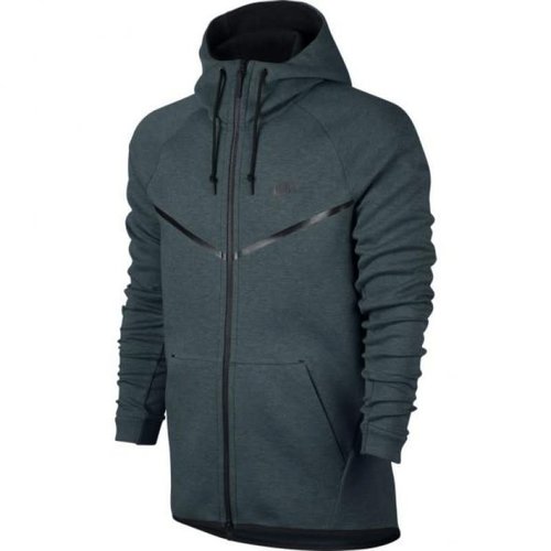 Nike Nike Tech Fleece Windrunner Hoodie Blauw Nike Nike Tech Fleece Windrunner Hoodie Blauw