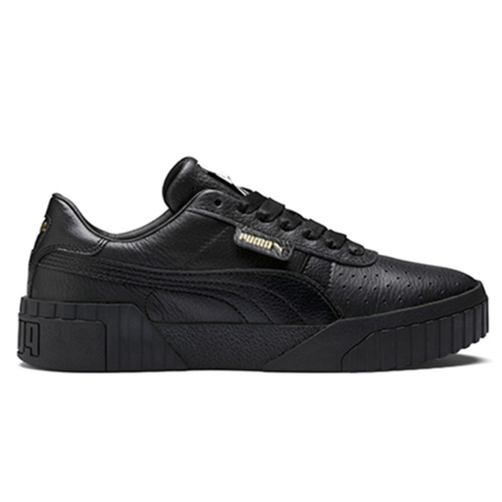 puma cali black leather