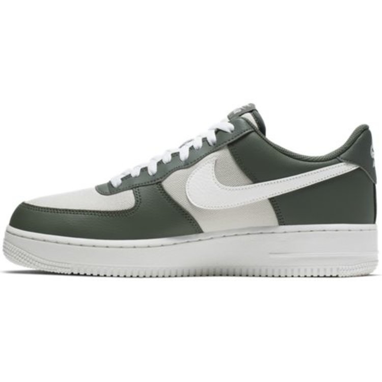 air force ones green and white