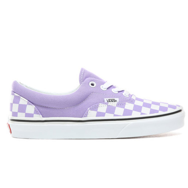 light purple checkered vans