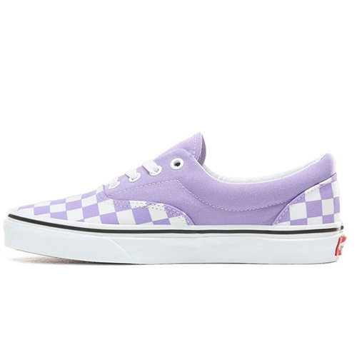 vans slip on checkerboard violet