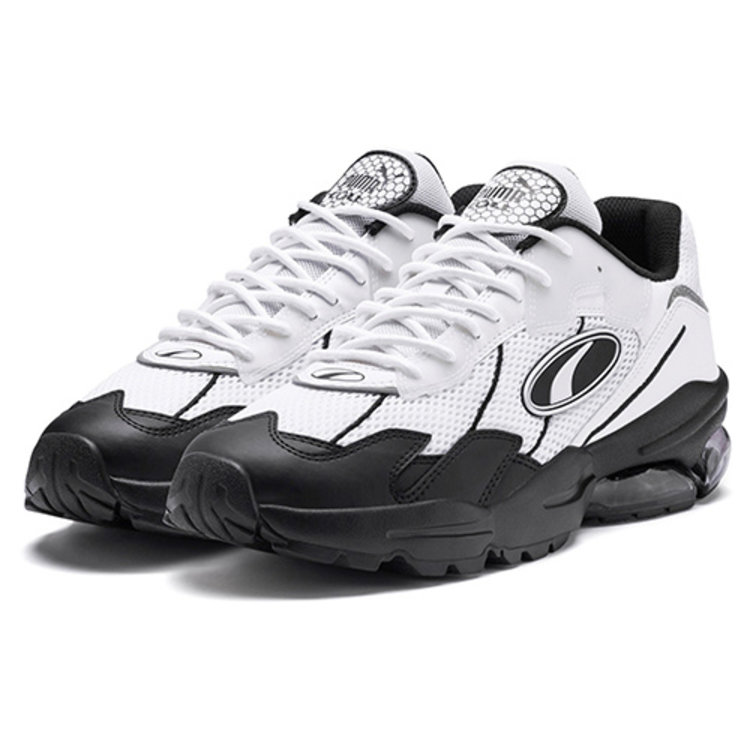 puma sneakers white and black