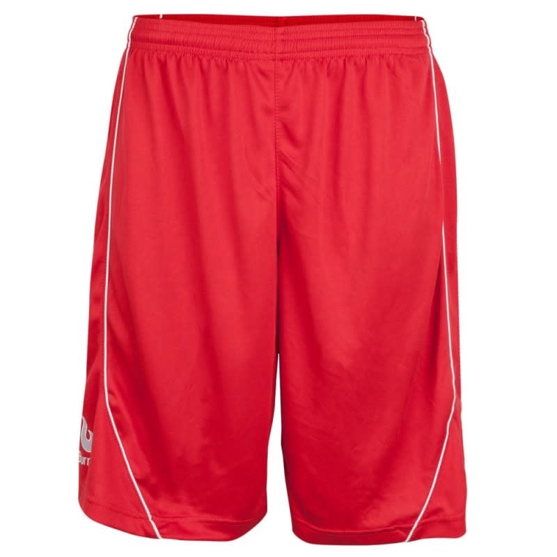 Burned Enkelzijdig Short - Sportbroek - Rood - XXS