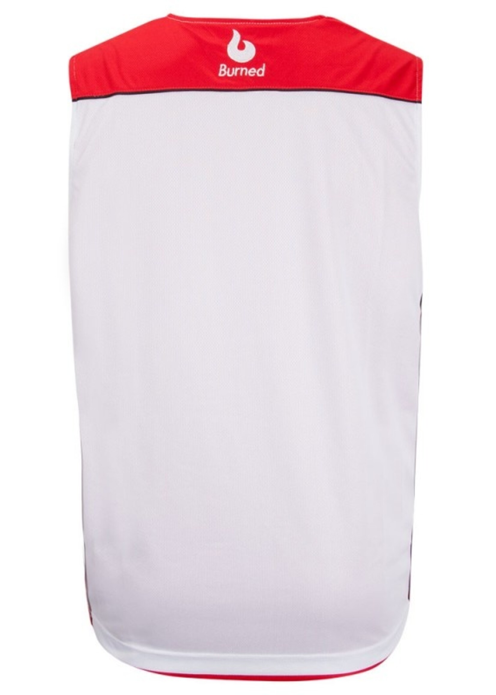 Burned Burned Double Sided Jersey Red White