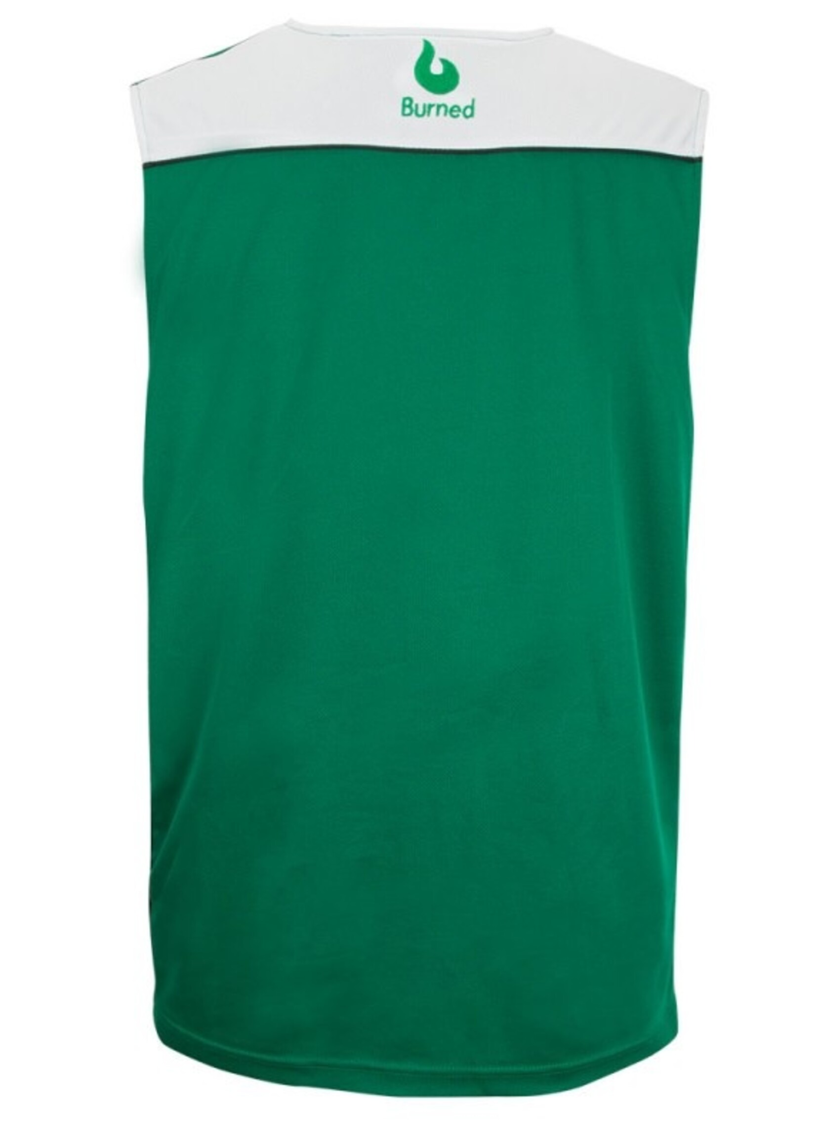 Burned Burned Double-Sided Jersey Green White