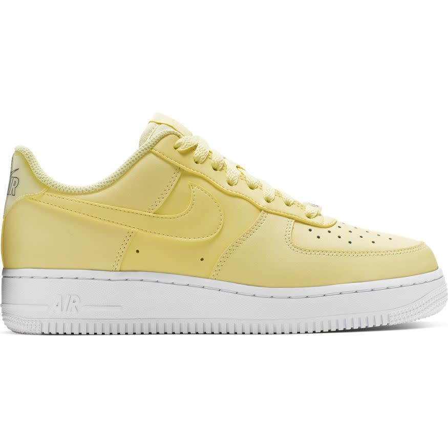 nike yellow air force ones