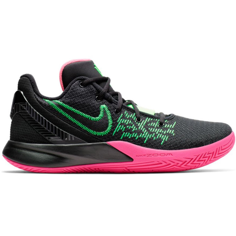kyrie shoes black and green