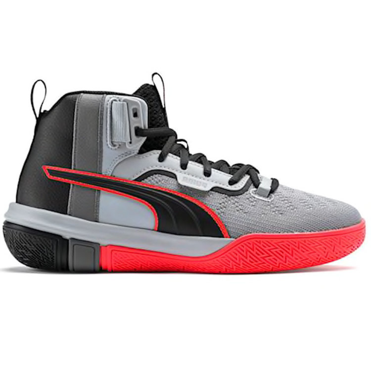 puma basketball shoes grey