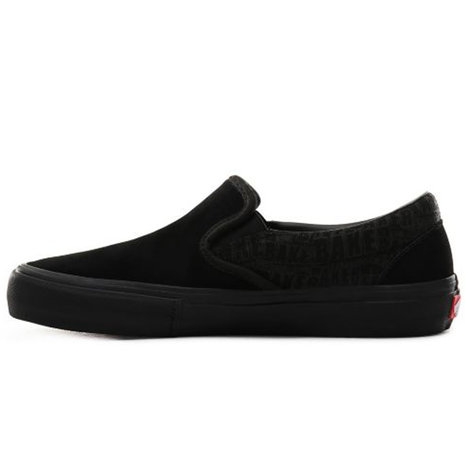 vans blackout slip on