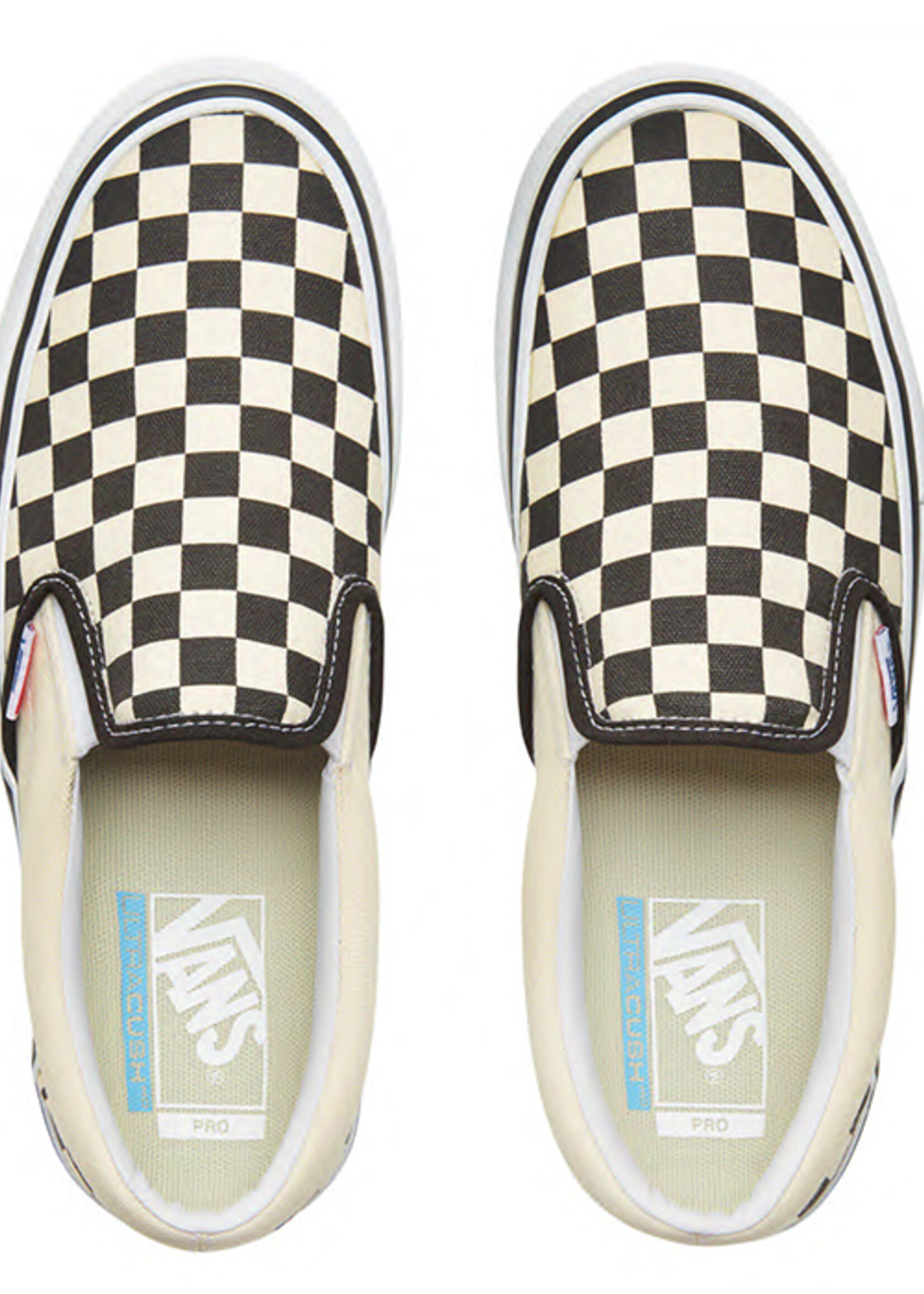 Vans Slip-On Pro Checkerboard Black White