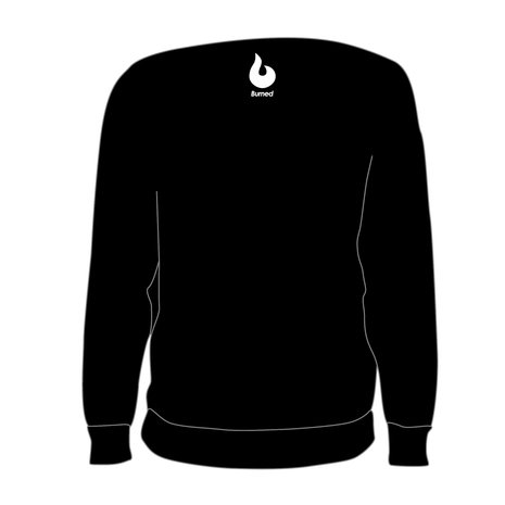 Burned Teamwear O.B.C. Oss Crewneck Tekst Zwart Burned Teamwear O.B.C. Oss Crewneck Tekst Zwart