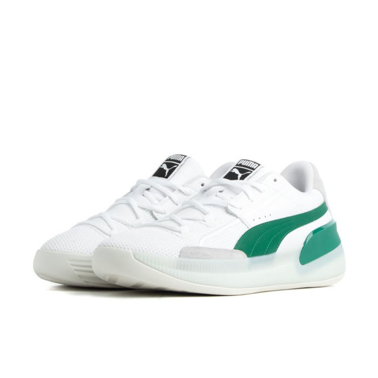 puma hoops white