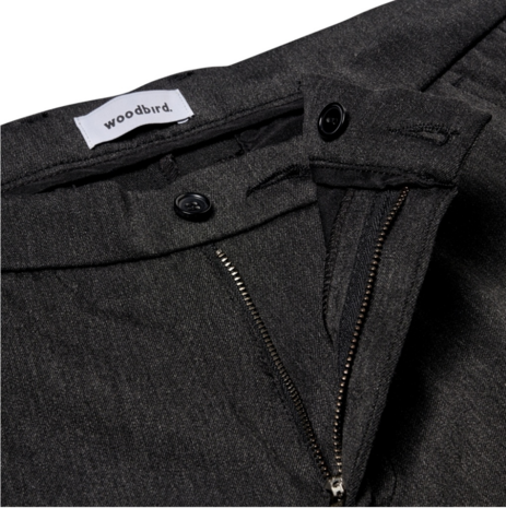 Woodbird Steffen Twill Pantalon Dark 