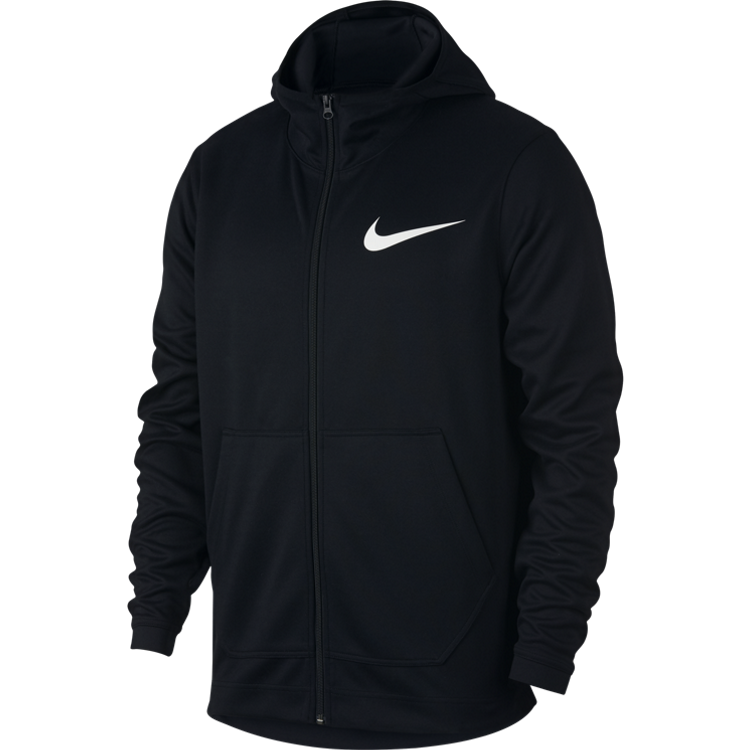 Nike Dri-Fit Full Zip Hoodie Black | Burned Sports - Burned Sports