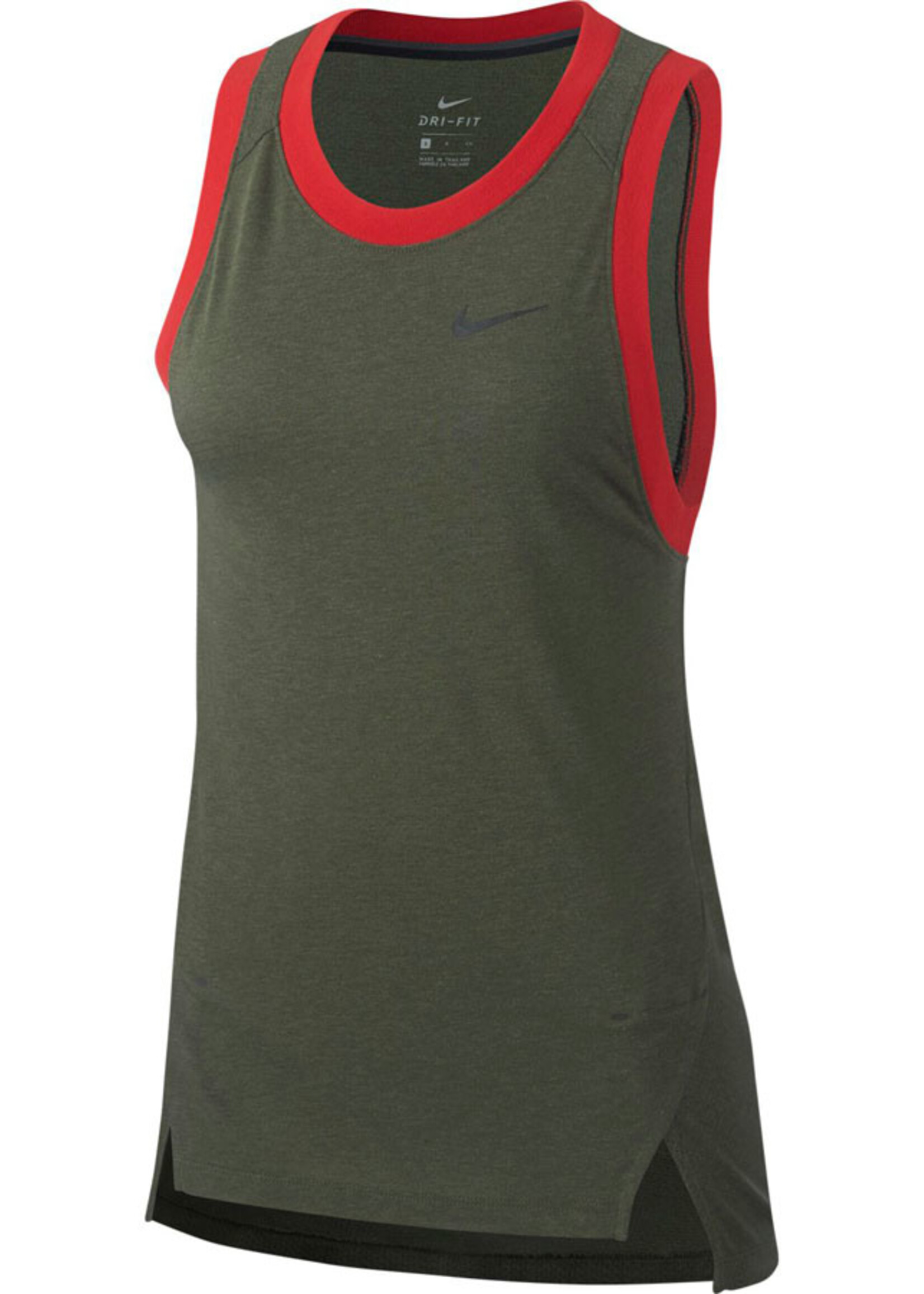 Nike Nike Elite Woman Basketball Tank Top Khaki Dri-Fit