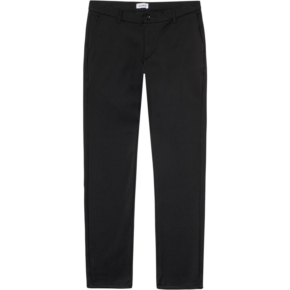 Woodbird Steffen Twill Pantalon Zwart 