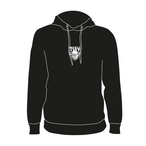 Burned Teamwear T.S.B.V. Pendragon Hoodie Logo Klein Zwart Burned Teamwear T.S.B.V. Pendragon Hoodie Logo Klein Zwart