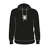 Burned Teamwear T.S.B.V. Pendragon Hoodie Logo Klein Zwart Burned Teamwear T.S.B.V. Pendragon Hoodie Logo Klein Zwart