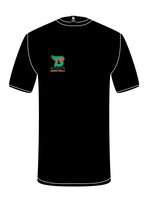 Burned Teamwear EBV Baros T-shirt Borduursel Zwart