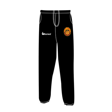 Burned Teamwear BV Exercitia’73 Jogging Broek Zwart Burned Teamwear BV Exercitia’73 Jogging Broek Zwart