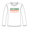 Burned Teamwear EBV Baros Longsleeve Tekst Wit Burned Teamwear EBV Baros Longsleeve Tekst Wit