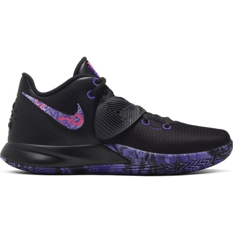kyrie 3 purple and black
