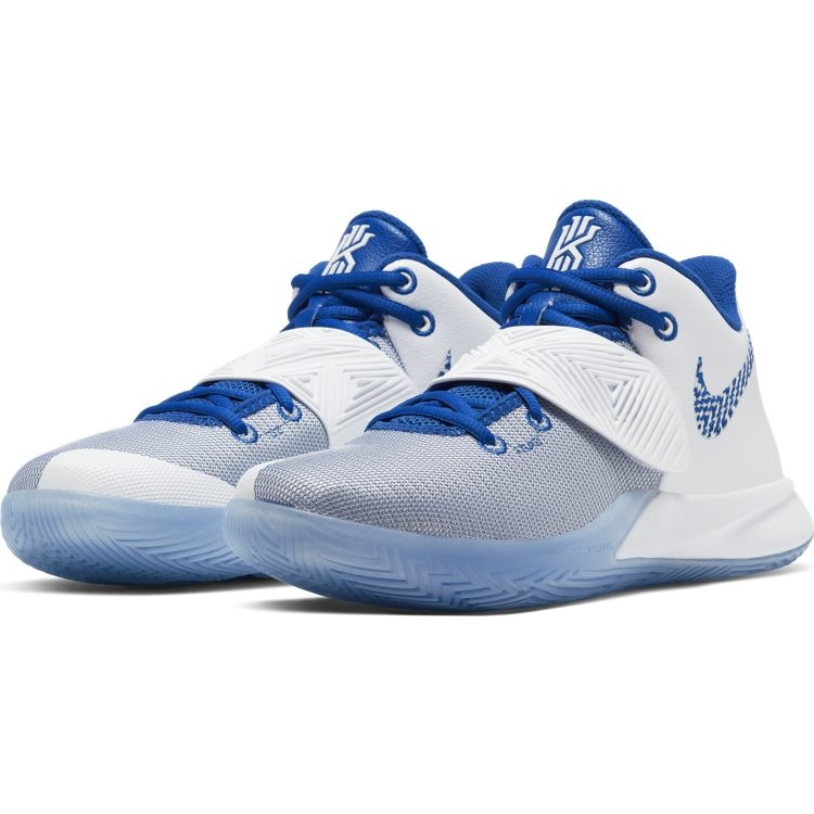 Kyrie flytrap 3 white blue Clearance