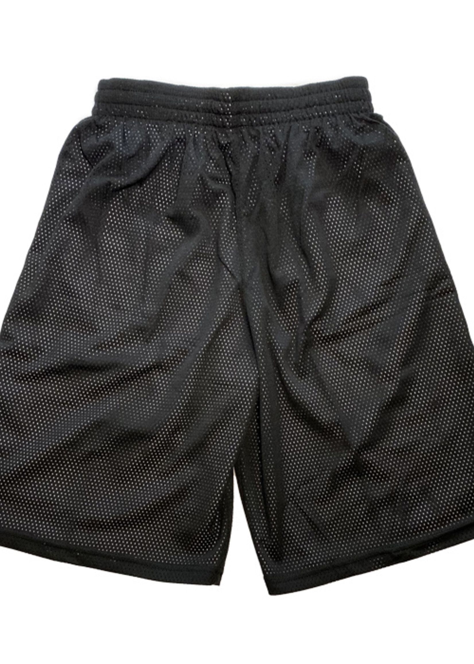 Burned Big Hole Mesh Short double face Noir Blanc