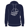 Burned Teamwear B.V. Aquila Hoodie Donkerblauw Burned Teamwear B.V. Aquila Hoodie Donkerblauw